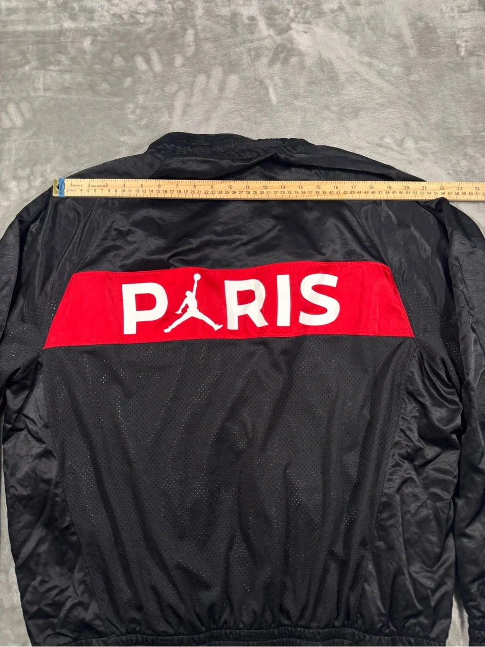 Jordan Paris Saint Germain Jacket Mens SIZE XL Black Red Blue White
